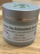 Load image into Gallery viewer, Green Tea/White Tea Antioxidant Scrub 60ml/2 oz